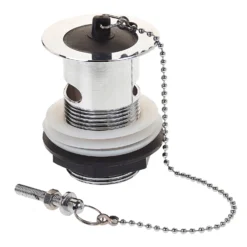 None MaKe Chrome Basin Waste Slotted 1 1/4