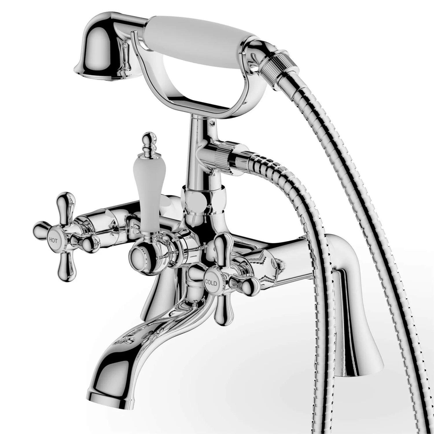 Gordale Bath Shower Mixer Tap - Chrome 3 Gordale Bath Shower Mixer Tap - Chrome