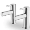 Glenoe Bath Pillar Taps - Chrome -Triton None Store 12831260 8584831909697232