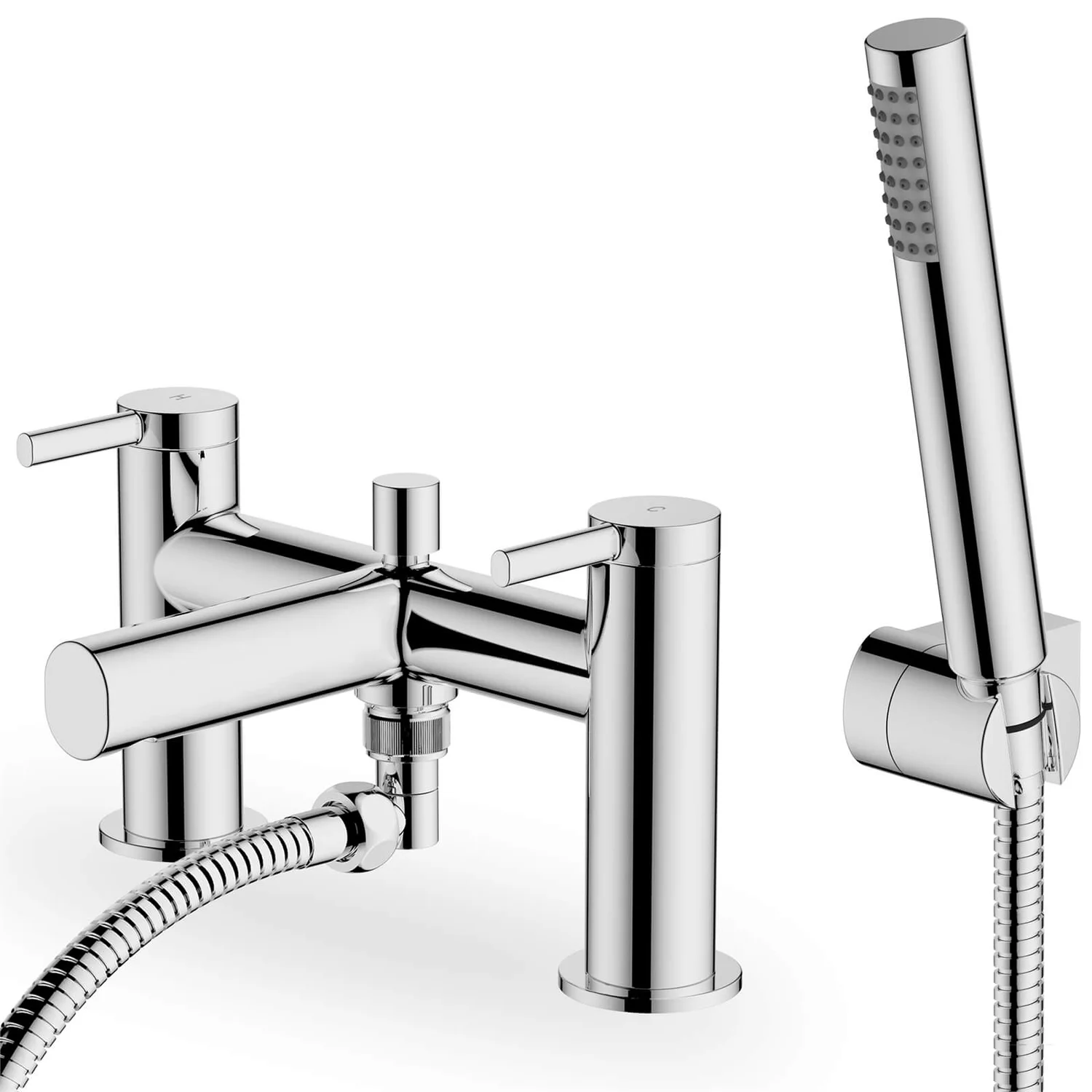 Glenoe Bath Shower Mixer Tap - Chrome 3 Glenoe Bath Shower Mixer Tap - Chrome