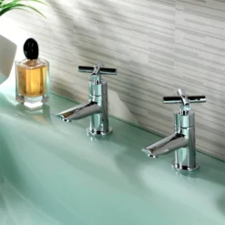 Colwith Basin Pillar Taps - Chrome -Triton None Store 12831265 1474832987762049