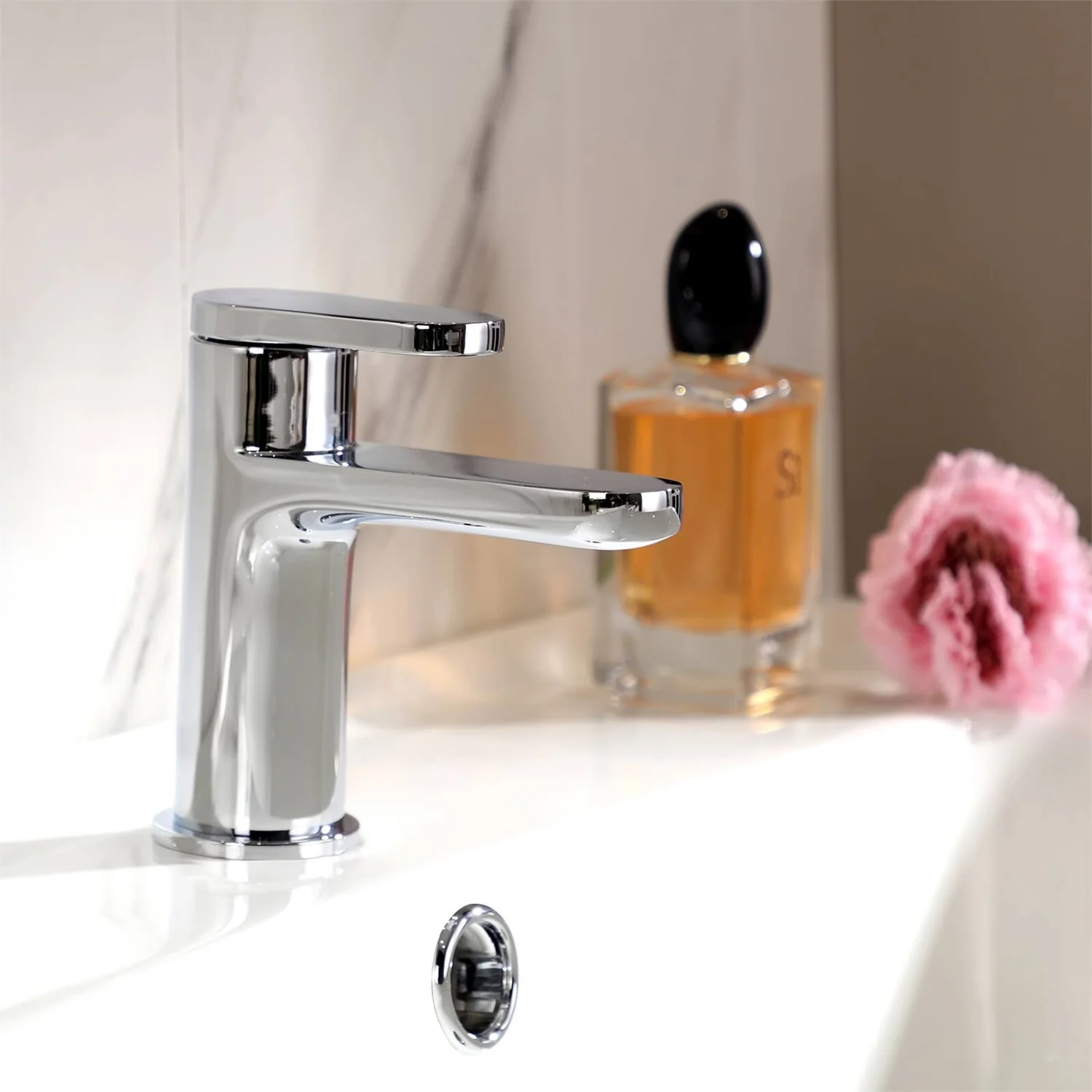 Ardessie Basin Mixer Tap - Chrome 4 Ardessie Basin Mixer Tap - Chrome - Image 2