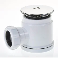 None MaKe Shower Tray Trap Chrome 40mm