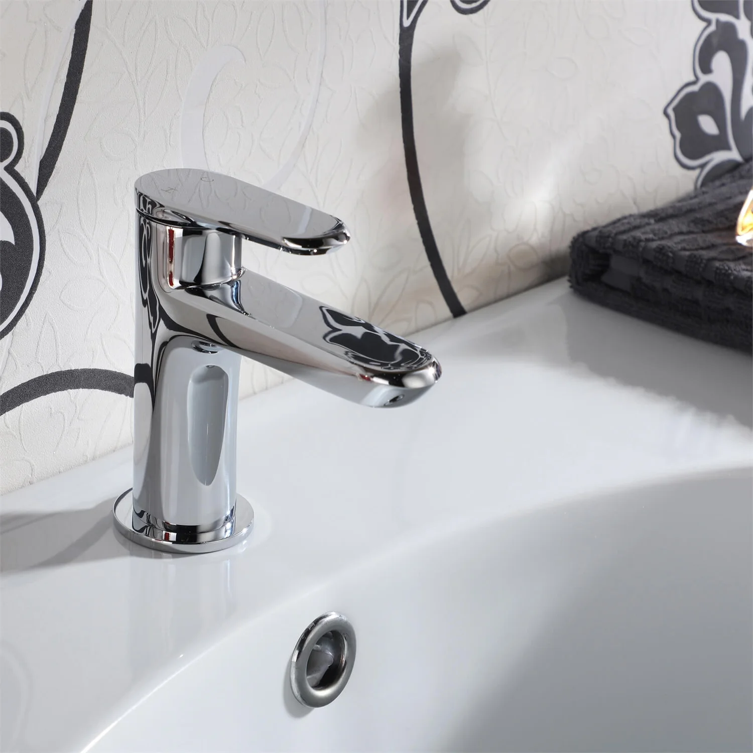 Skelwith Cloakroom Basin Mixer Tap - Chrome 4 Skelwith Cloakroom Basin Mixer Tap - Chrome - Image 2