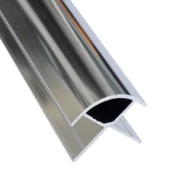 Wetwall External Corner - Polished Silver