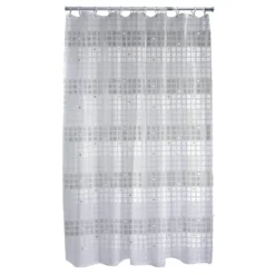 None Mosaic Shower Curtain