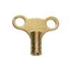 None Radiator Key Clock Type In Brass -Triton None Store 12832859 3874831944833358