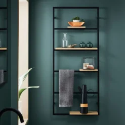 Bathstore Noir Wall Hung Shelf Unit -Triton None Store 12833078 7814886125377228
