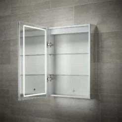 Bathstore Castor Single Door LED Mirror Cabinet 10 Bathstore Castor Single Door LED Mirror Cabinet -Triton None Store 12836069 1915028862980921