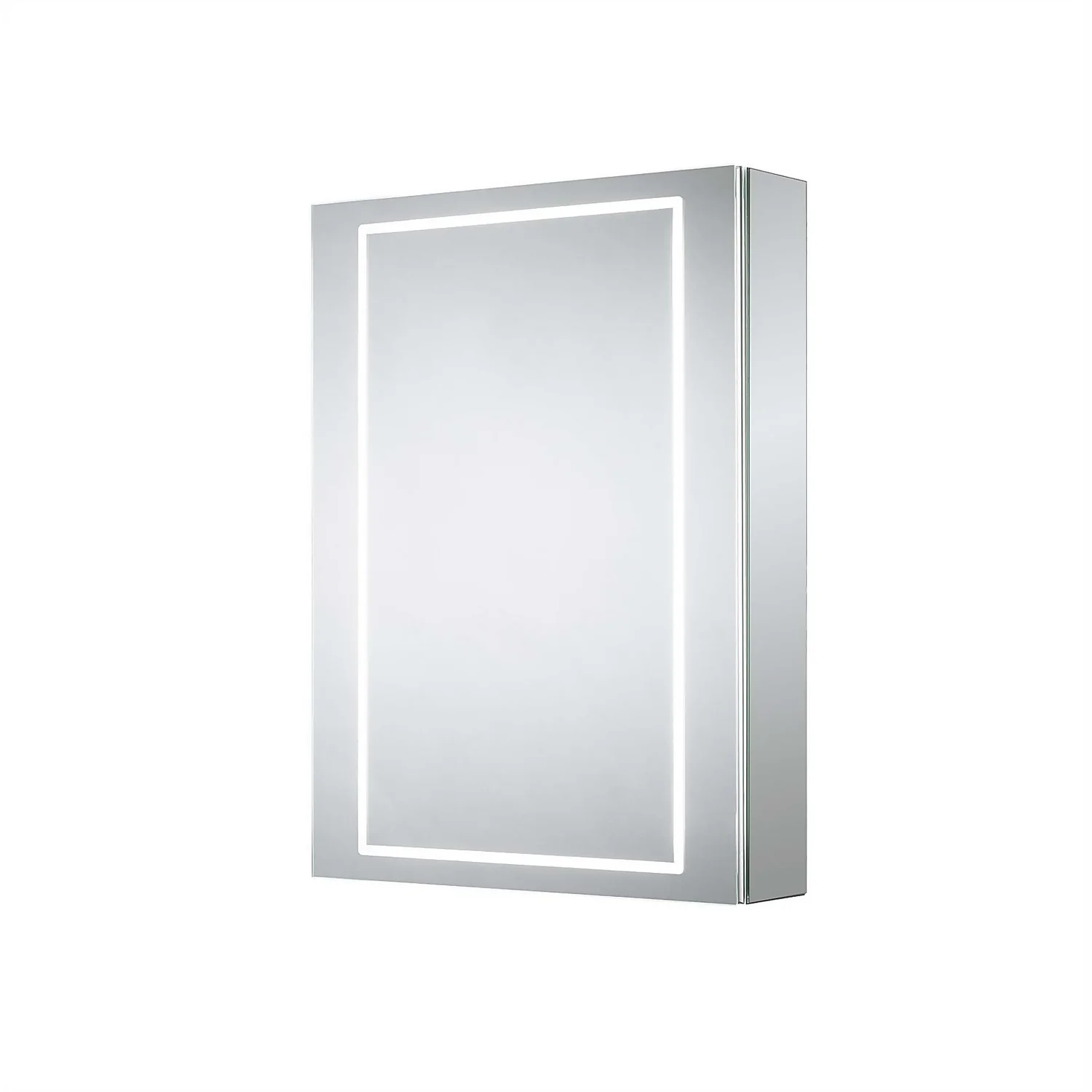 Bathstore Castor Single Door LED Mirror Cabinet 3 Bathstore Castor Single Door LED Mirror Cabinet