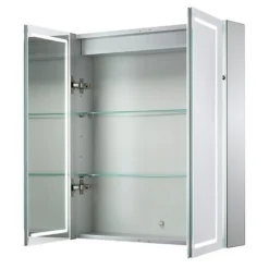 Bathstore Castor Double Door LED Mirror Cabinet -Triton None Store 12836071 6464886137768803