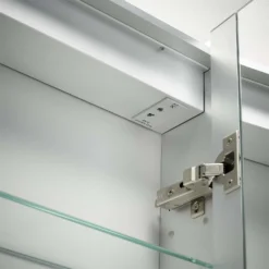 Bathstore Hydra Single Door LED Mirror Cabinet -Triton None Store 12836077 1405028863053806