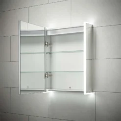 Bathstore Hydra Single Door LED Mirror Cabinet -Triton None Store 12836077 2375028862946874