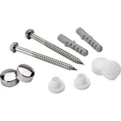 None Stainless Steel Toilet Pan Screw Set