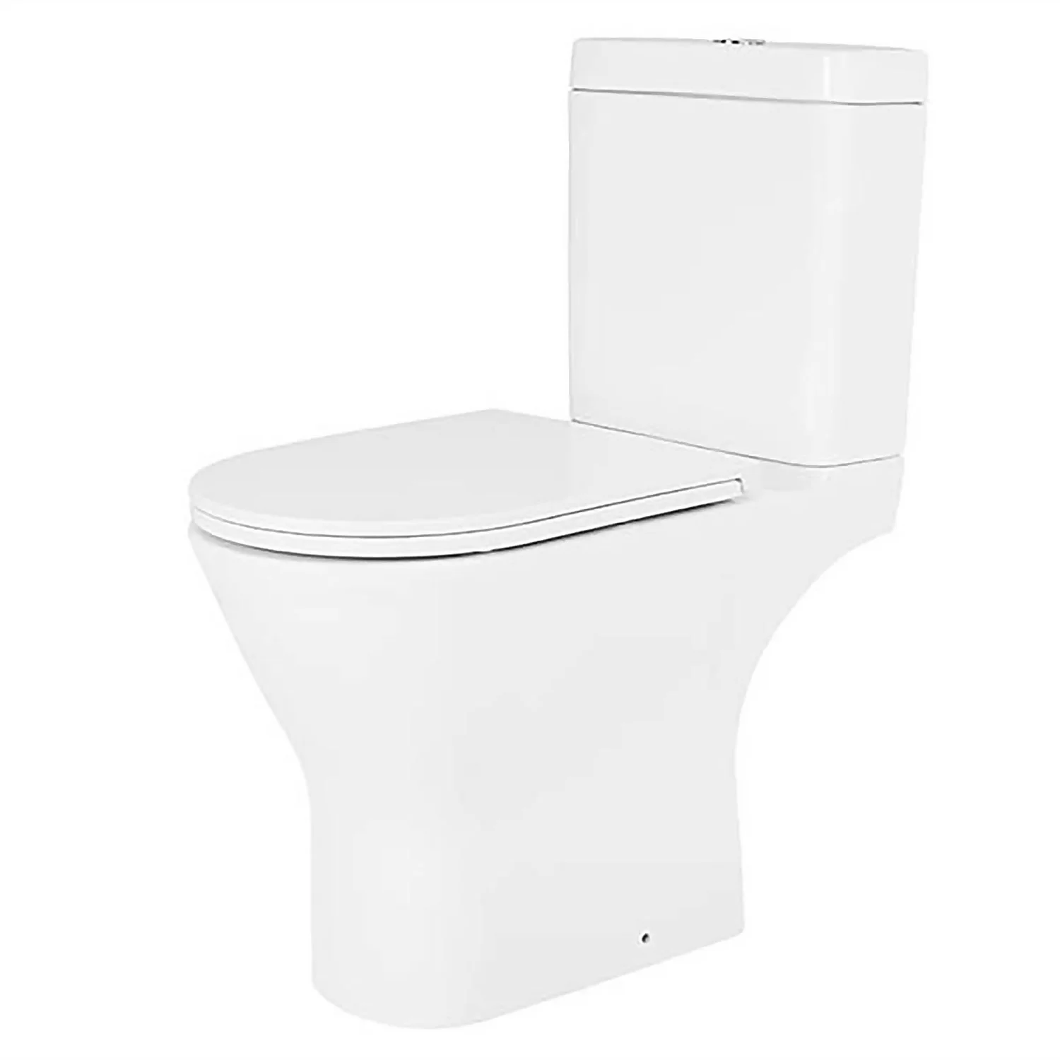 Bathstore Falcon Comfort Rimless Back To Wall Close Coupled Toilet 4 Bathstore Falcon Comfort Rimless Back To Wall Close Coupled Toilet - Image 2