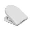 Cedo D-Shape Plastic Toilet Seat - White -Triton None Store 12838708 1464831963162845