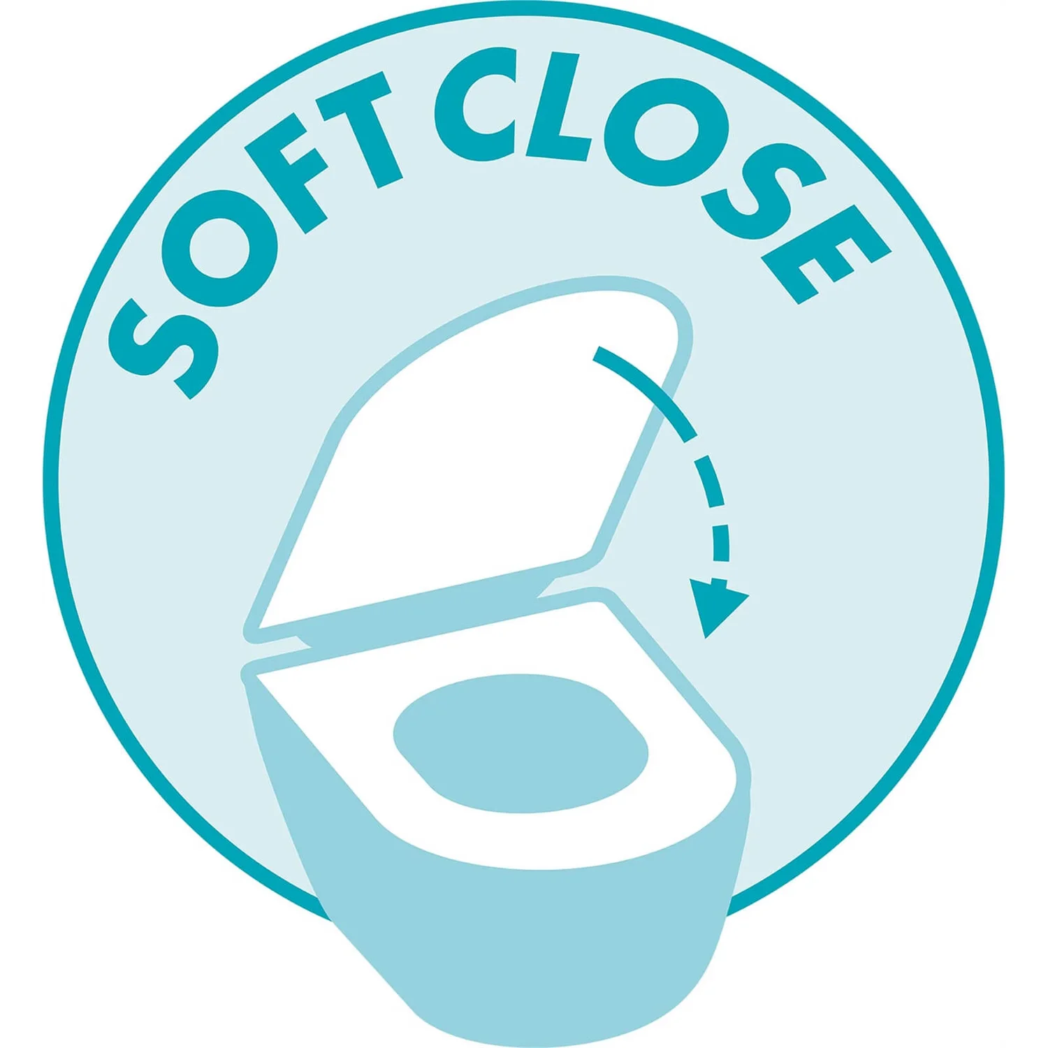 Cedo Soft Close Plastic Toilet Seat - Grey 9 Cedo Soft Close Plastic Toilet Seat - Grey - Image 7