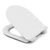 Cedo D-Shape Slim Plastic Toilet Seat - White -Triton None Store 12838714 1574843595412819