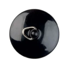 None Sink Or Bath Plug - Black