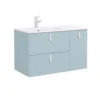 Bathstore Sketch 900 Right Hand Inset Basin And Unit - Powder Blue -Triton None Store 12840033 4955019827018217