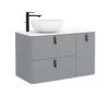 Bathstore Sketch 900 Right Hand Wash Bowl And Unit - Pale Grey -Triton None Store 12840039 1075052746591541