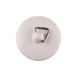 None Basin Plug - White