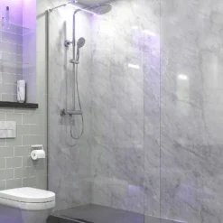 PVC Panel 2400 X 1000 X 10mm - Grey Marble -Triton None Store 12840315 1334910125096419