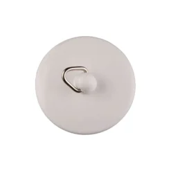 None Sink Or Bath Plug - White