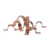 None Saddle Clip - Copper - 15mm - 10 Pack