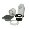 None Shower Fan And Light Kit - 100mm