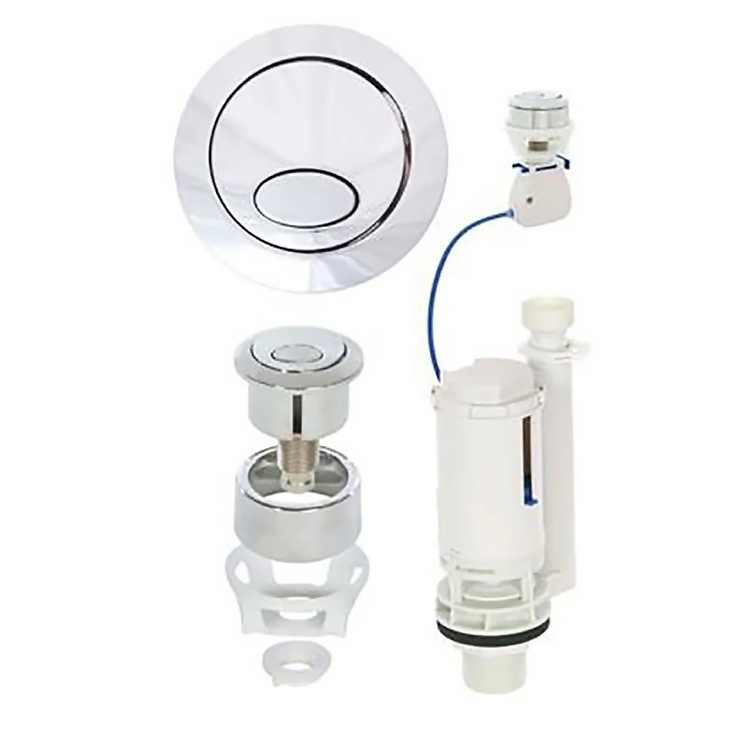 Fluidmaster Pushbutton Cable Dual Flush Valve 3 Fluidmaster Pushbutton Cable Dual Flush Valve