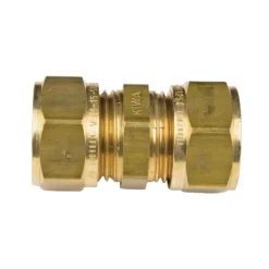 None Compression Connector - Brass - 15mm