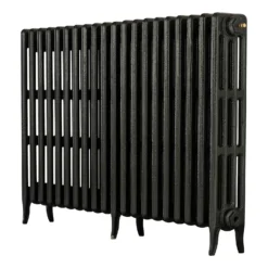Arroll 4 Column Cast Iron Radiator 1114 X 760 - Black