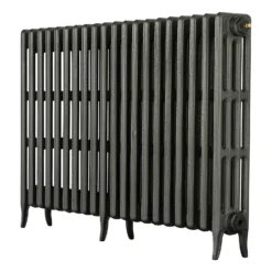 Arroll 4 Column Cast Iron Radiator 1234 X 760 - Cast Grey