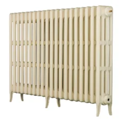 Arroll 4 Column Cast Iron Radiator 1114 X 760 - Cream