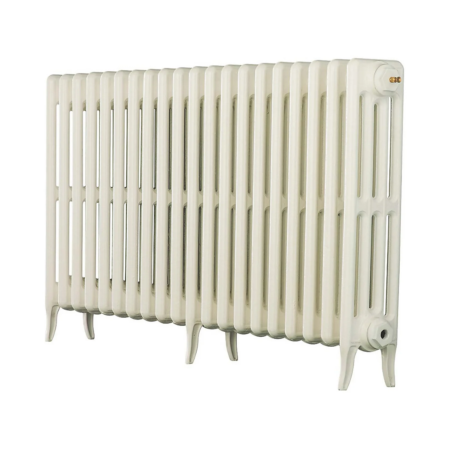 Arroll 4 Column Cast Iron Radiator 1234 X 660 - White 3 Arroll 4 Column Cast Iron Radiator 1234 X 660 - White