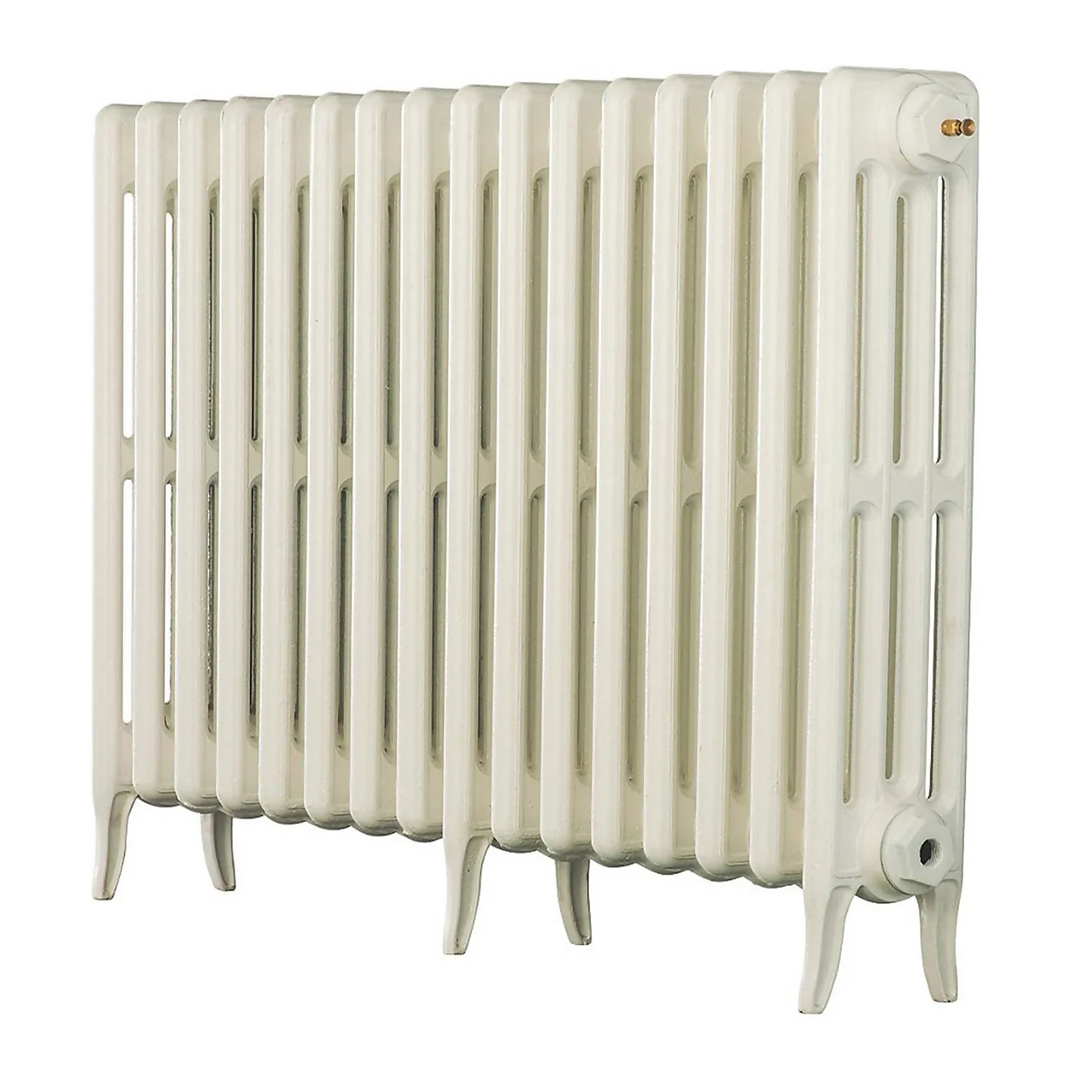 Arroll 4 Column Cast Iron Radiator 874 X 660 - White 3 Arroll 4 Column Cast Iron Radiator 874 X 660 - White