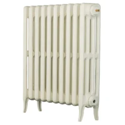 Arroll 4 Column Cast Iron Radiator 634 X 660 - White