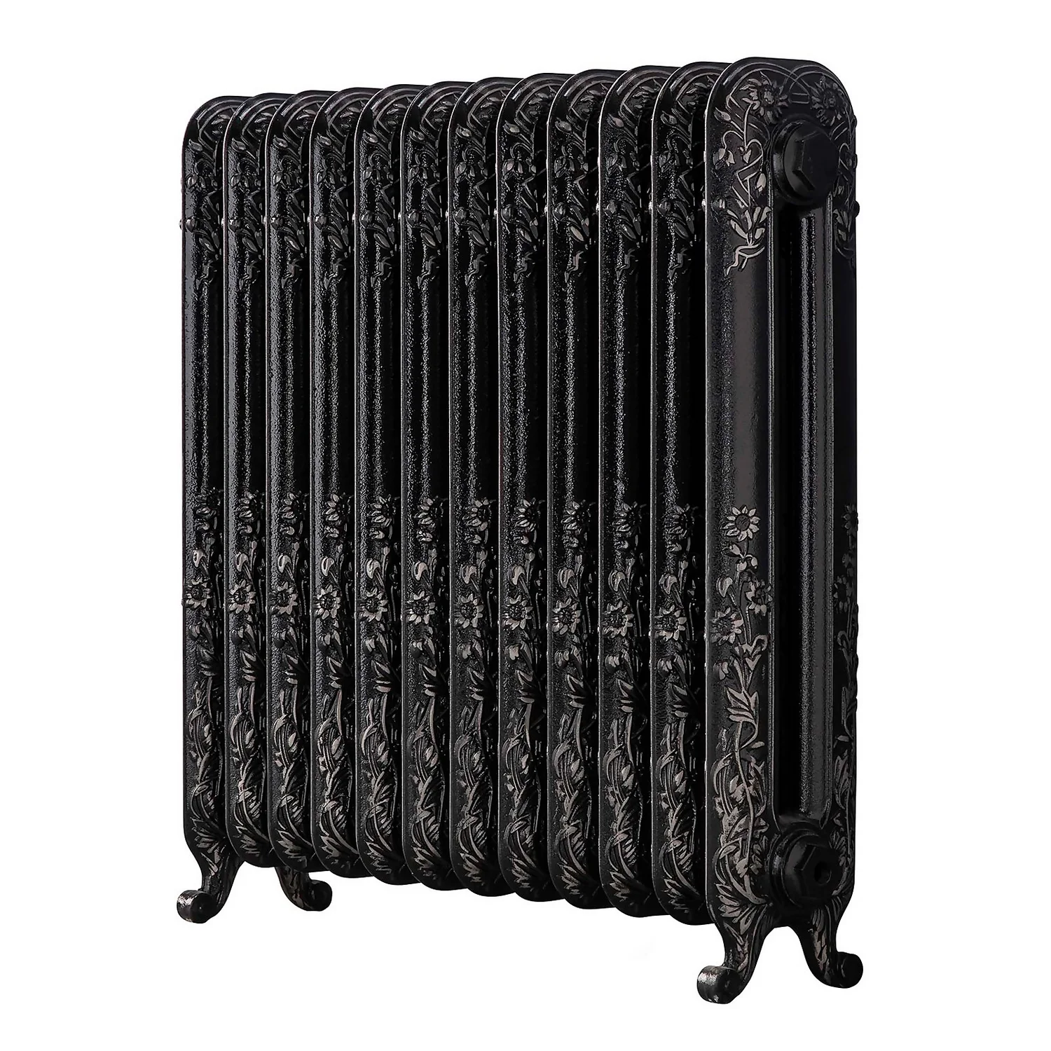 Arroll Cast Iron Radiator 814 X 795 - Silver Highlight 3 Arroll Cast Iron Radiator 814 X 795 - Silver Highlight