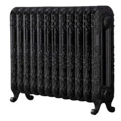Arroll Cast Iron Radiator 814 X 600 - Black