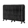 Arroll Cast Iron Radiator 1009 X 600 - Silver Highlight