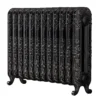 Arroll Cast Iron Radiator 814 X 600 - Silver Highlight