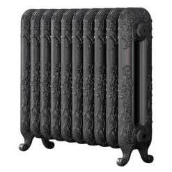 Arroll Cast Iron Radiator 684 X 600 - Cast Grey