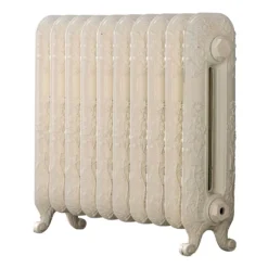 Arroll Cast Iron Radiator 684 X 600 - Cream