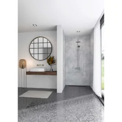 Wetwall Elite Tongue & Grooved Shower Wall Panel Caliza - 2420mm X 1200mm X 10mm