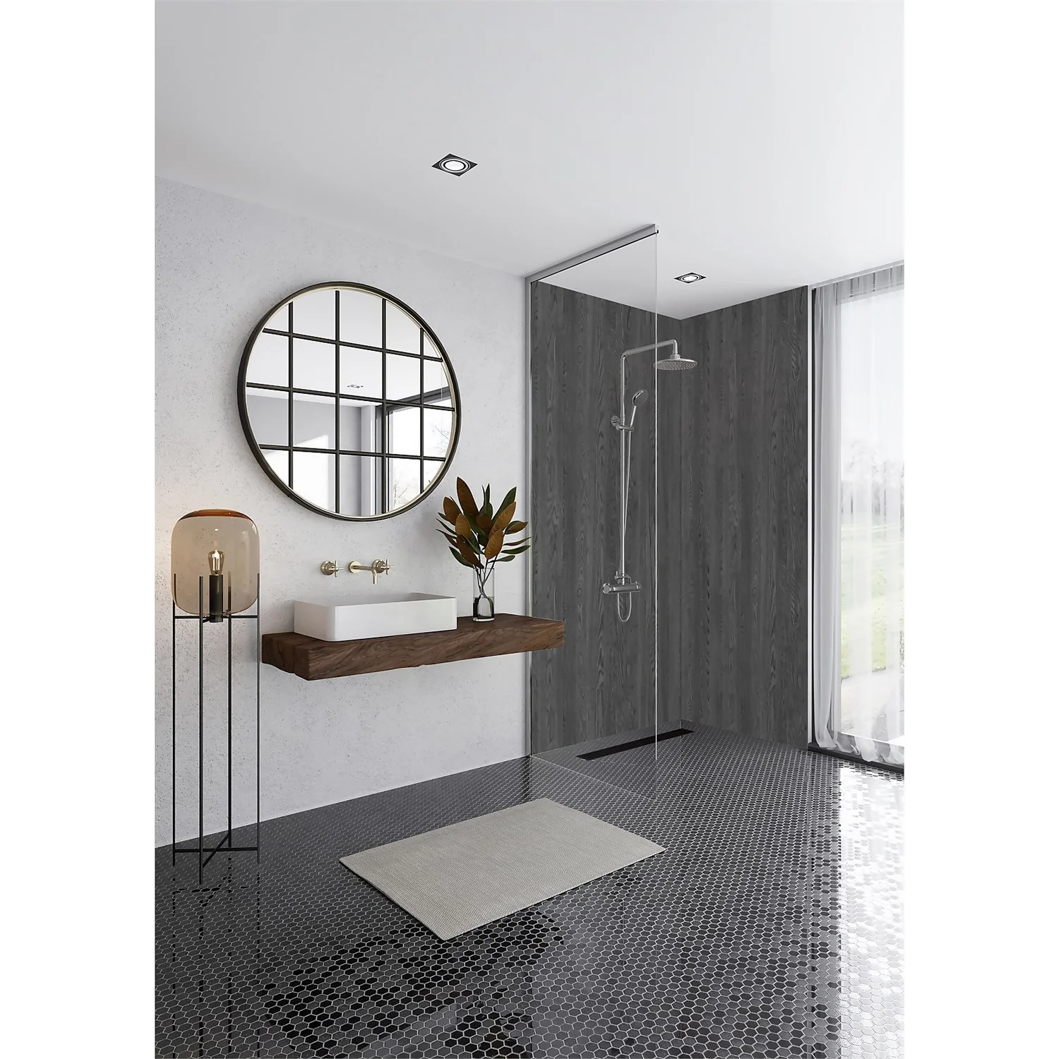 Wetwall Elite 2 Sided Wall Panel Kit - Bomarzo 4 Wetwall Elite 2 Sided Wall Panel Kit - Bomarzo - Image 2