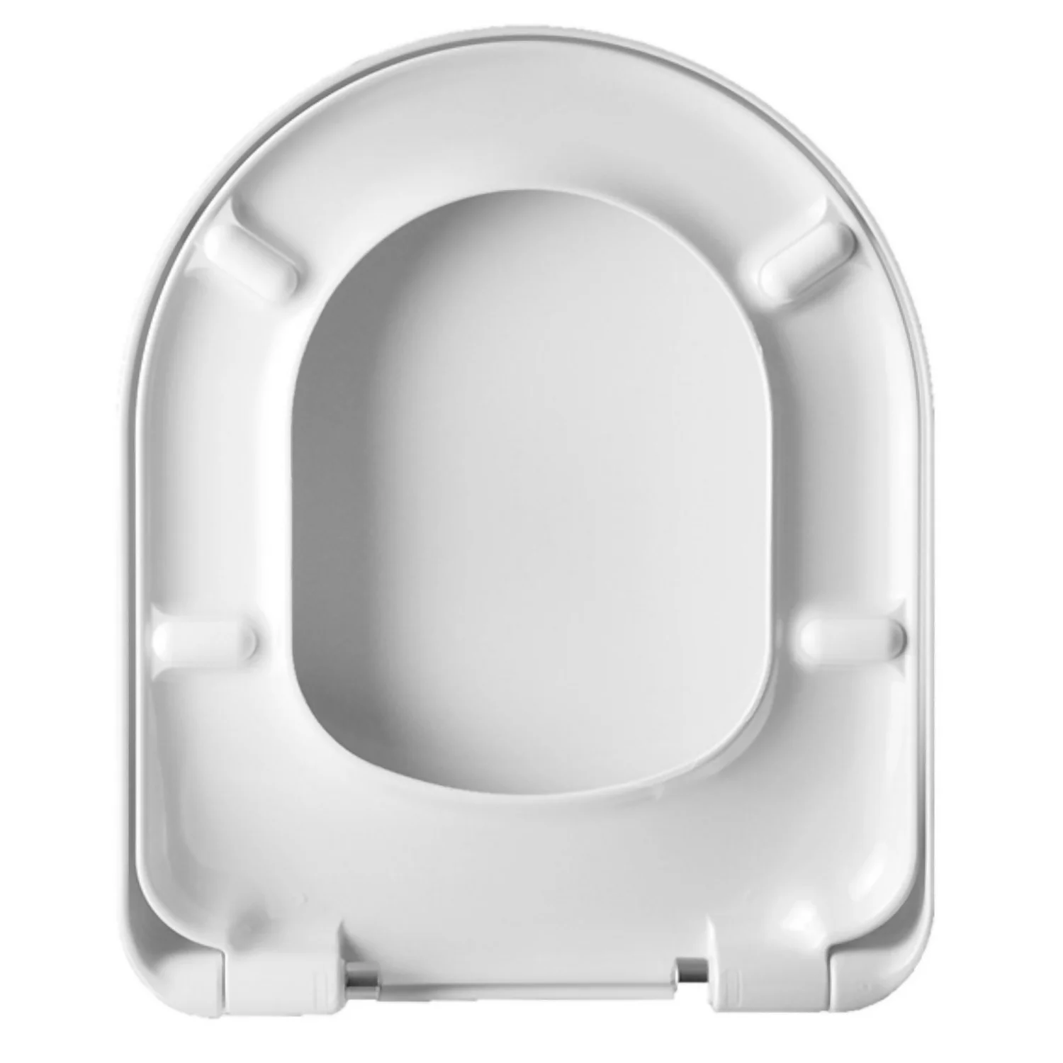 Bathstore Cityspace Toilet Seat V19 - White 7 Bathstore Cityspace Toilet Seat V19 - White - Image 5