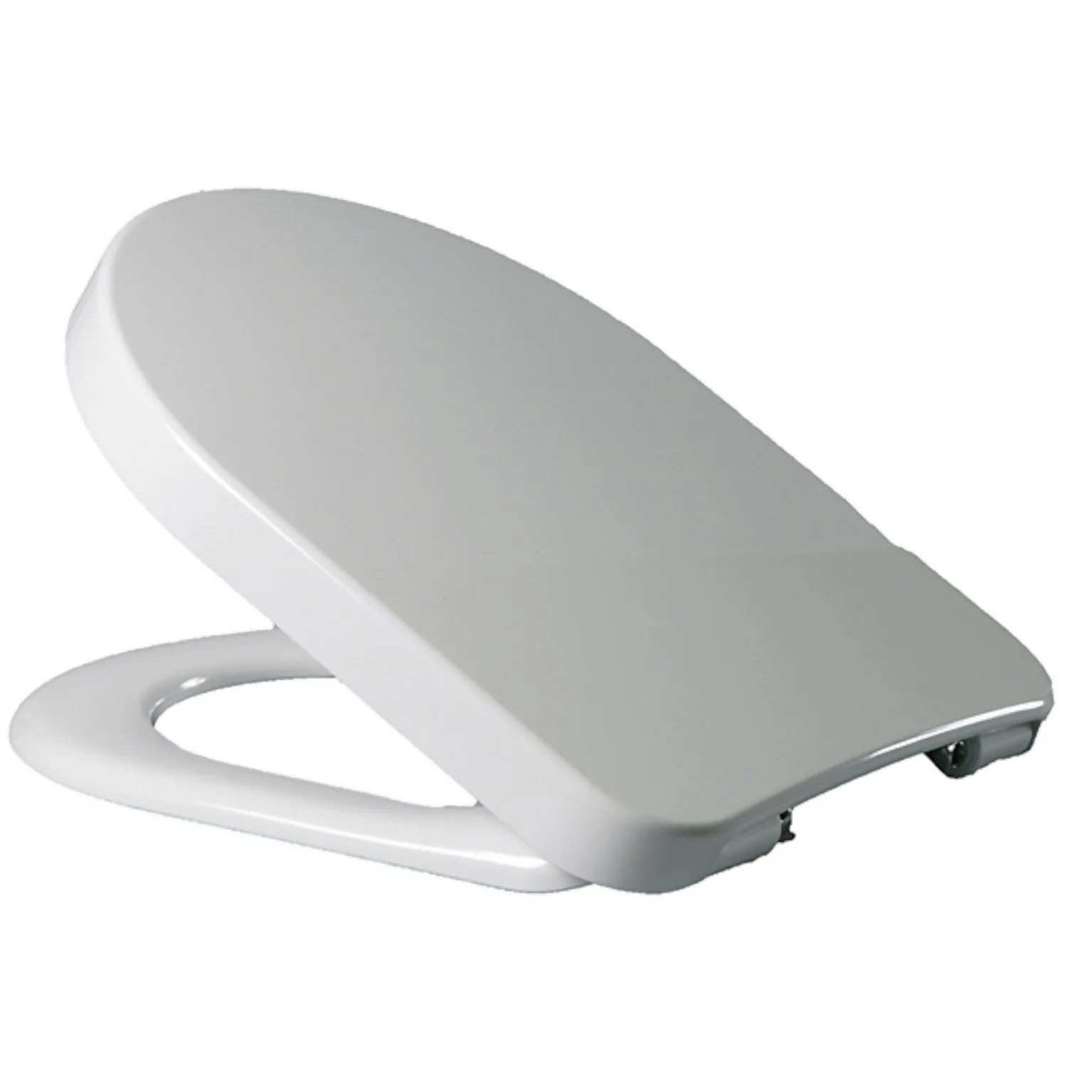 Bathstore Cityspace Toilet Seat V19 - White 4 Bathstore Cityspace Toilet Seat V19 - White - Image 2