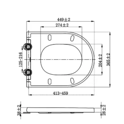 Bathstore Newton Toilet Seat - White -Triton None Store 12882188 1254974676166739