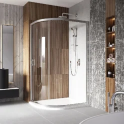 Bathstore Lustre 1200x900mm Offset Quadrant Shower Enclosure -Triton None Store 12889111 1314958377745895